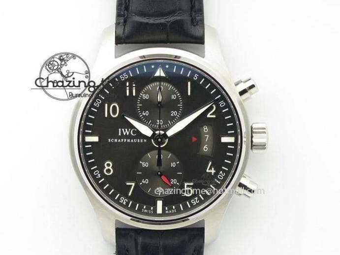 MIROTIME 0217 Portofino Automatic SS FKF 1:1 Best Edition White Dial SS Markers on Black Leather Strap A QuickDry 7138